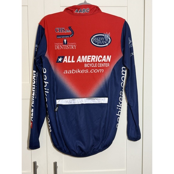 Vintage LOUIS GARNEAU Cycling Jersey All American Bicycle Center US pro team - Picture 8 of 14